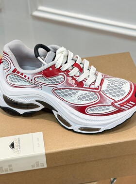 ASH女鞋撞色透气增高休闲鞋运动鞋气垫厚底复古老爹鞋AP140B40001