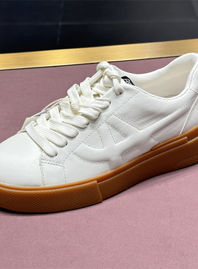 ASH女鞋极简风小白鞋德训蓬蓬鞋圆头厚底轻便情侣板鞋AN140L40050