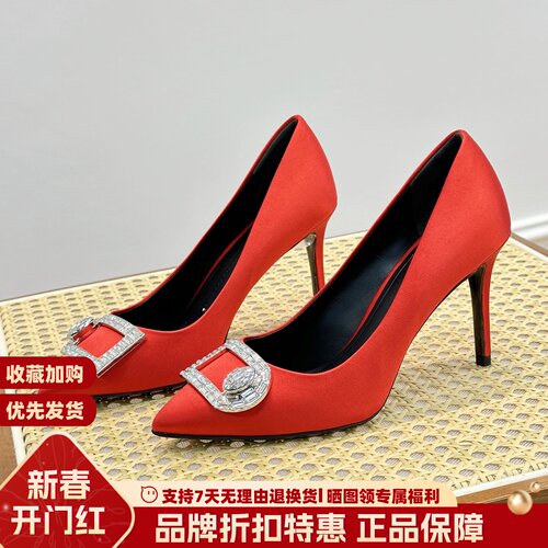 STELLALUNA春夏尖头休闲高跟鞋