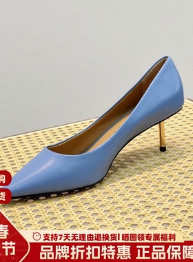 SL专柜正品露娜尖头浅口气质高跟鞋通勤百搭酒杯跟单鞋SL321070