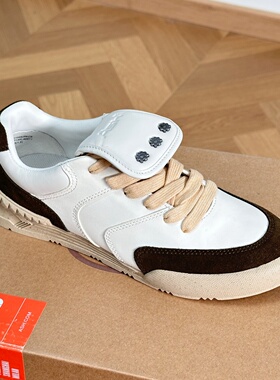 ASH女鞋圆头低帮真皮拼色百搭休闲板鞋时尚舒适运动鞋AP140L40077