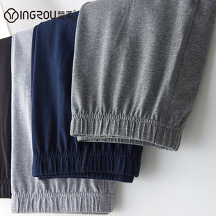 单条保暖打底裤 纯色男士 纯棉衬裤 保暖裤 莹柔609棉秋裤 棉线裤 大码