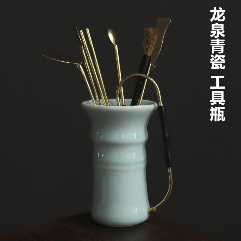 工具瓶陶瓷室内创意七件套收纳瓶图片