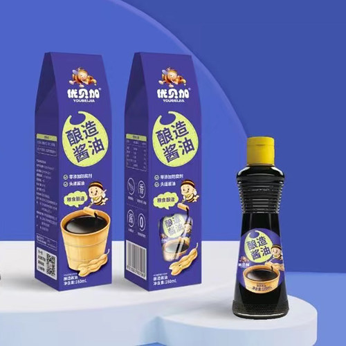 优贝加酿造酱油不含防腐剂