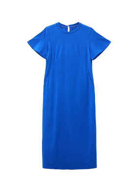 易菲法式通勤礼服连衣裙
