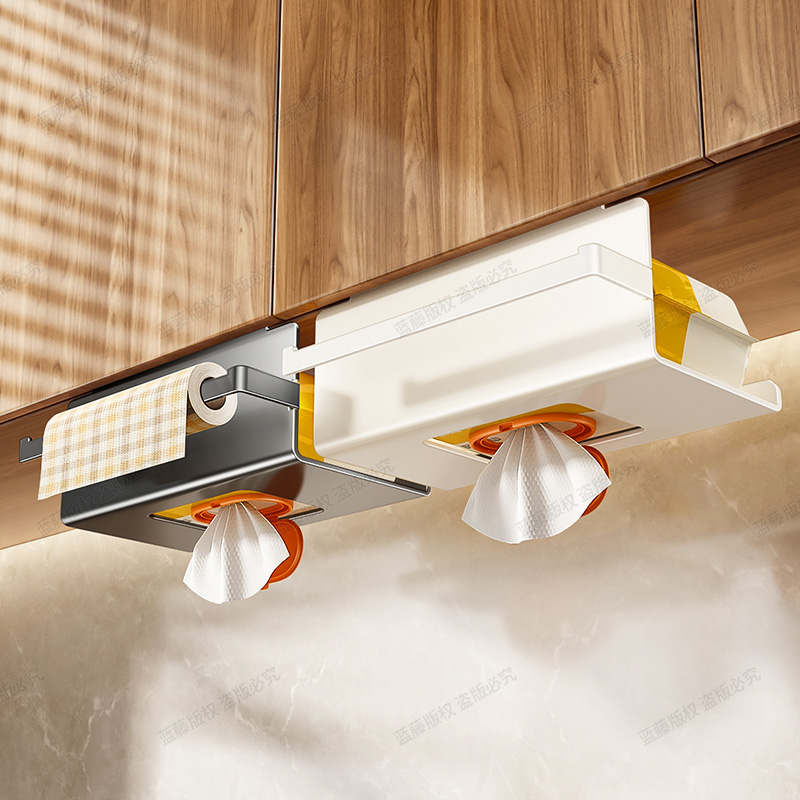 厨房湿巾收纳盒纸巾架子