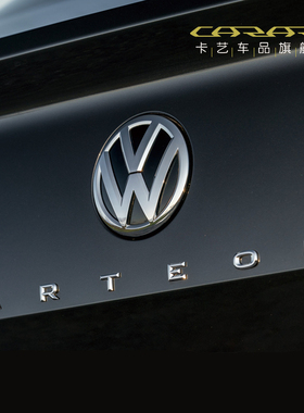 适用19-24款大众CC改装件爆改ARTEON字母车贴尾标装饰猎装版配件