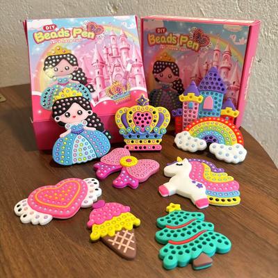 新款儿童diy点点珠笔益智早教