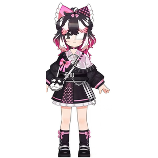 紫媗动漫cos边狱巴士cosplay边狱巴士 小金皮套  游戏动漫服饰