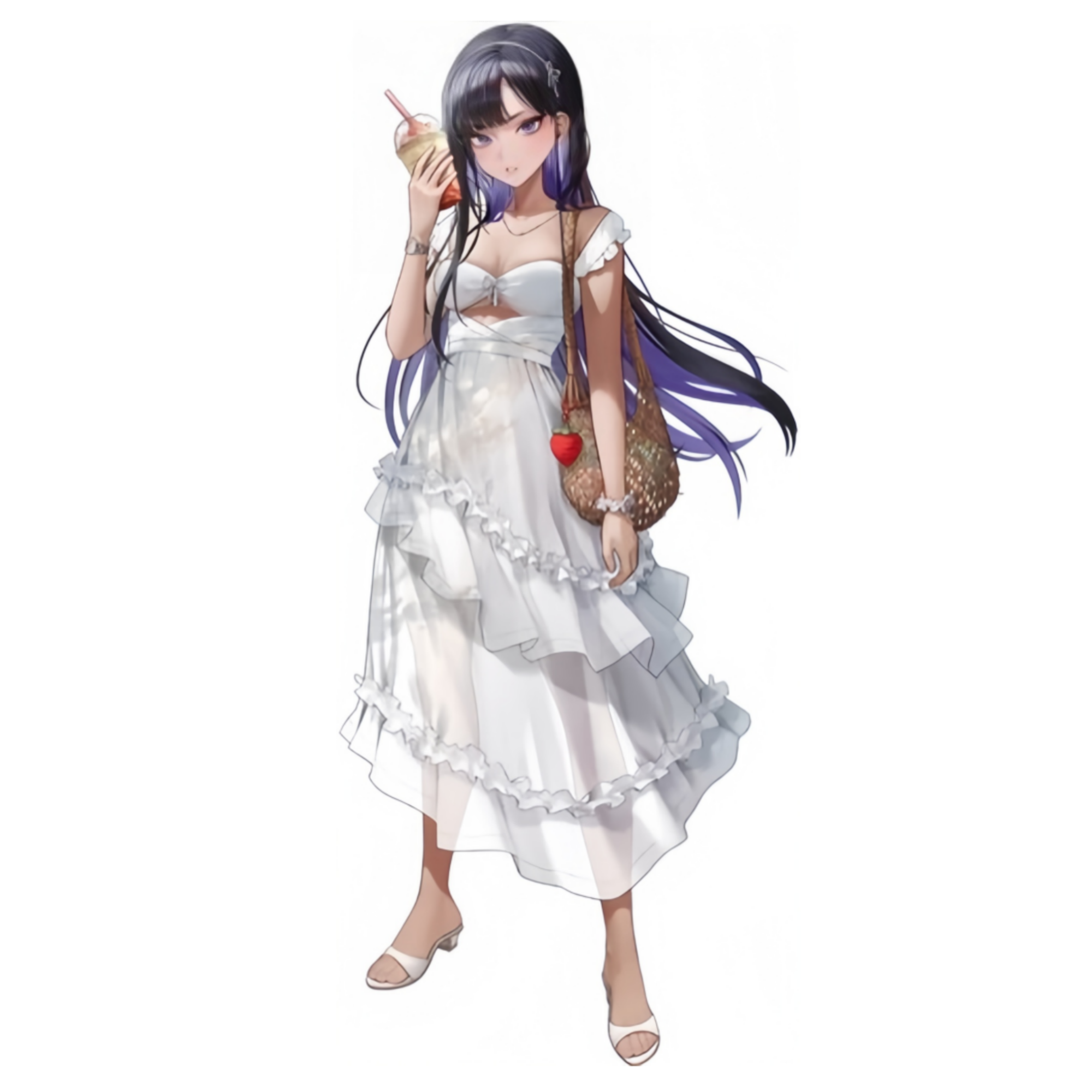 紫媗动漫cos胜利女神妮姬银华