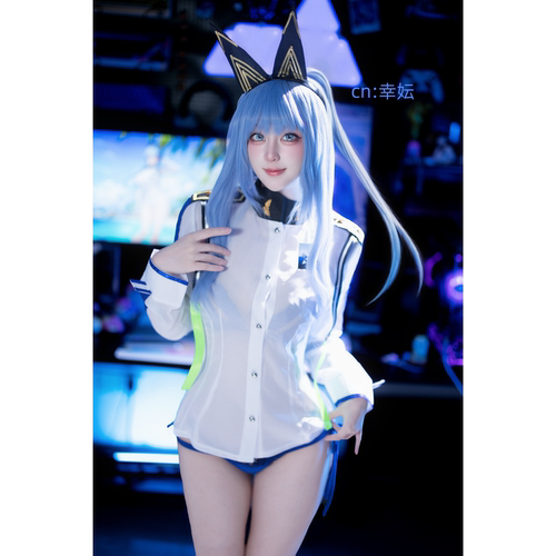 胜利女神海伦海蓝宝石泳装Cos