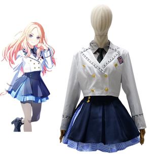COS動漫演出服cosplay服飾定制 紫媗動漫學(xué)園偶像大師十王星南
