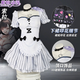 胜利女神新番cos一番赏女仆装毒蛇白雪公主爱丽丝索拉伊雷格cos服
