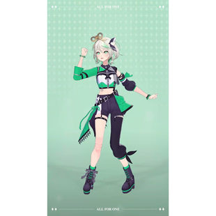 紫媗hololive虚拟主播演唱会all for one 演出服装cos