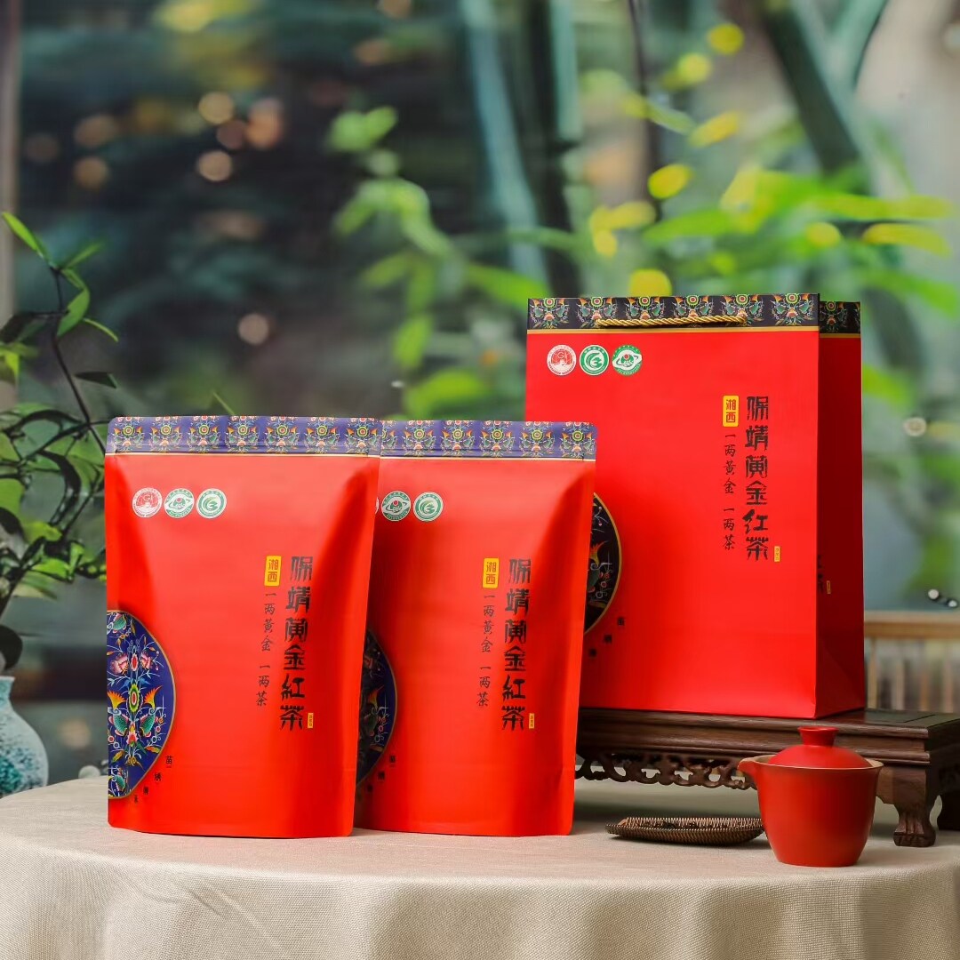 湖南湘西保靖黄金红茶袋装2026新茶浓香型吕洞高山茶自己喝的红茶