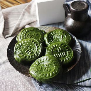 古田鼠曲粿秋菊粿果草菊粿鼠曲菊果清明粿草粿福建农家新鲜手作