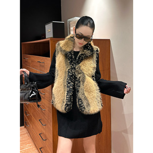 紫紫 鹿茸环保马甲 趣味系列天然0压感环保草马甲显瘦气质马甲女