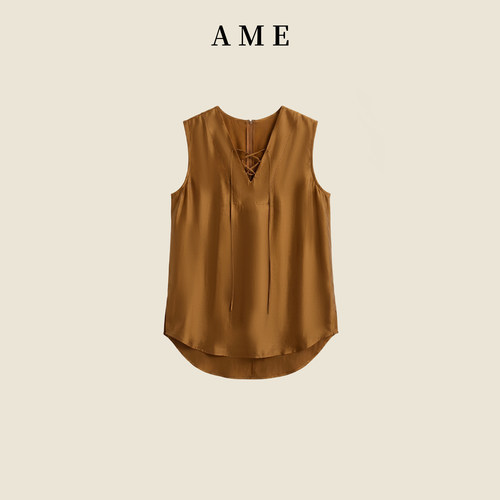 AME黑金背心中古返璞时髦