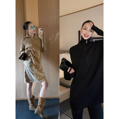 紫紫ROW系套手毛衣秋冬