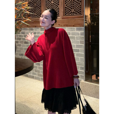 紫紫 织带蛋糕裙 松紧腰四季叠搭层层叠叠半身裙女褶皱纯色短裙