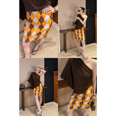 AME波嬉半裙复古融合