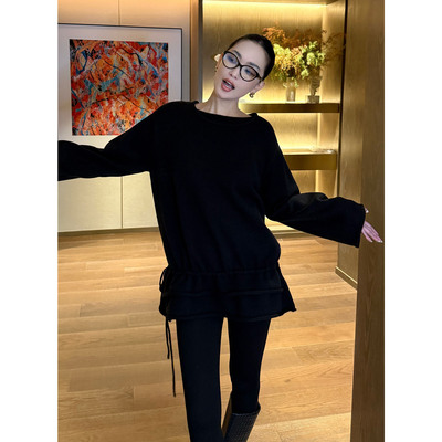 AME递进时髦衫抽绳设计感