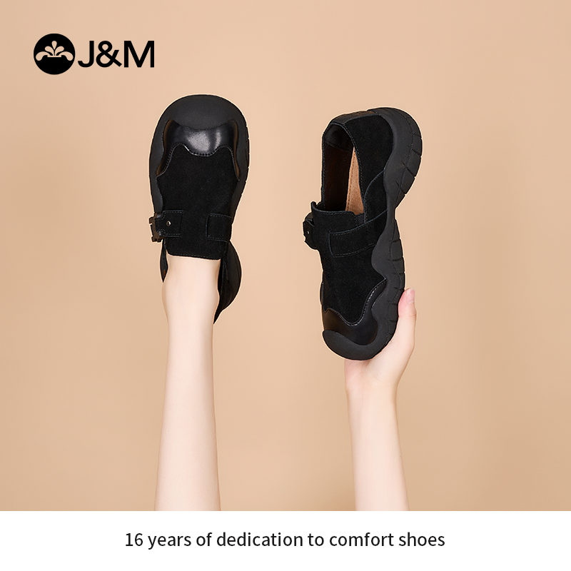 快乐玛丽工装鞋登山2024春季新款