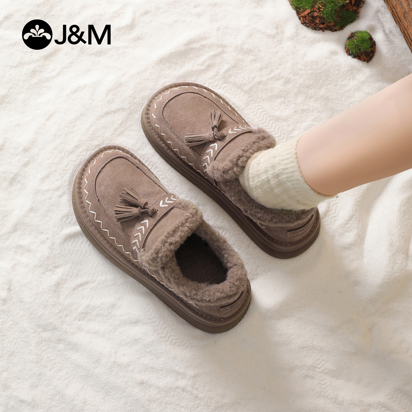 J＆M/快乐玛丽雪地靴女