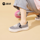 懒人松糕乐福鞋 快乐玛丽一脚蹬帆布鞋 厚底休闲板鞋 新款 女2026春季