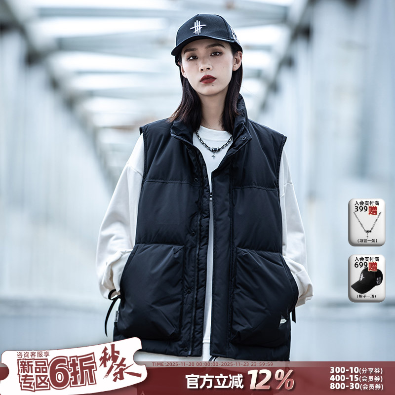 AOGZ加厚保暖羽绒马甲