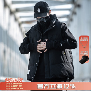 工装 外穿背心外套坎肩爆款 机能马夹潮 2025新款 AOGZ棉马甲男秋冬季