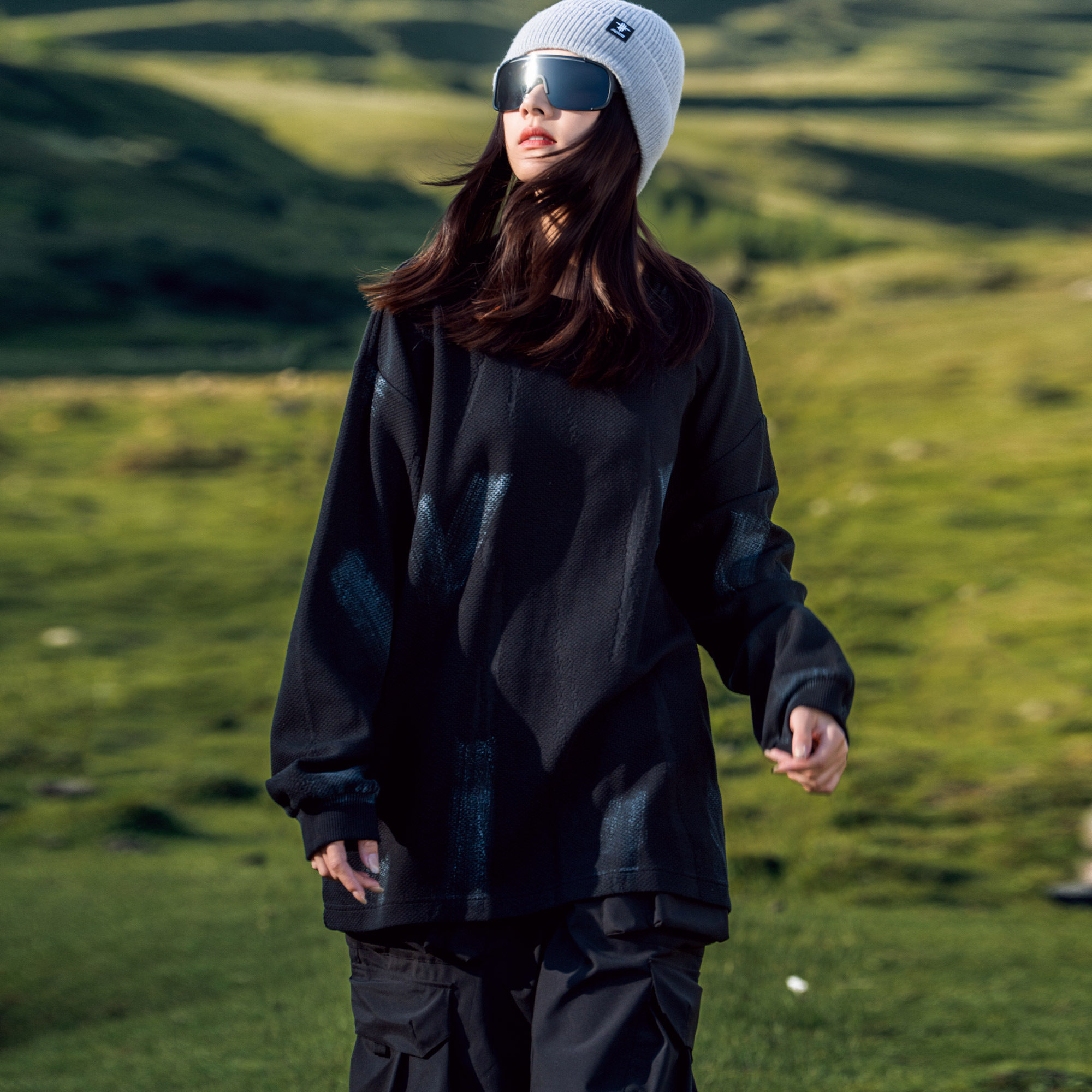 AOGZ卫衣男秋季2025新款今年流行爆款痞帅风青年外套情侣衣服长袖