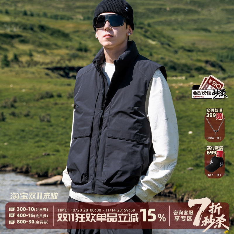 AOGZ男女士羽绒马甲2025新款外套