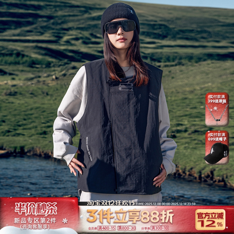 优质90白鸭绒修身羽绒马甲防钻绒