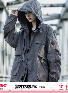 AOGZ国潮牌防晒衣男女生夏季皮肤衣机能防晒服情侣薄款冲锋衣外套