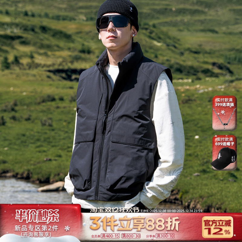 AOGZ男女士羽绒马甲2025新款外套