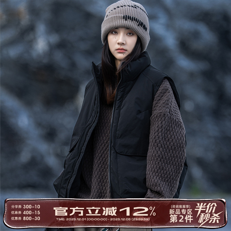 AOGZ外穿羽绒马甲女2025新款外套