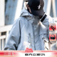 AOGZ三合一冲锋夹克男女生秋冬爆款 外套潮 机能风工装 2025新款 美式