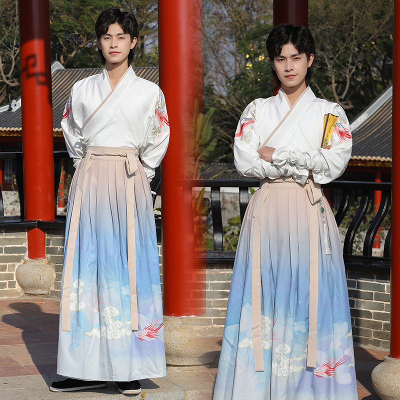 汉服武侠风古风学生公子仙气班服