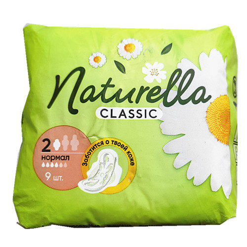 俄罗斯朵朵卫生巾9片日用厚款