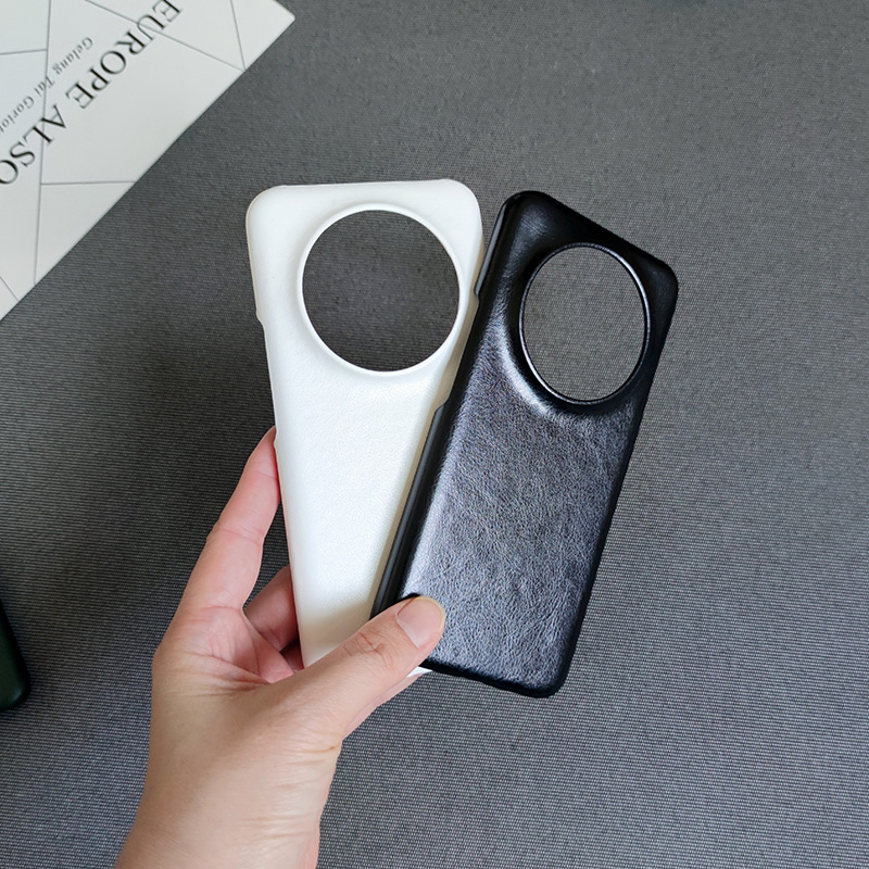 findx6/pro半包皮质防滑手机壳