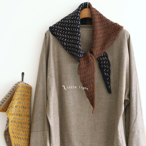 日系围脖温暖装饰三角巾