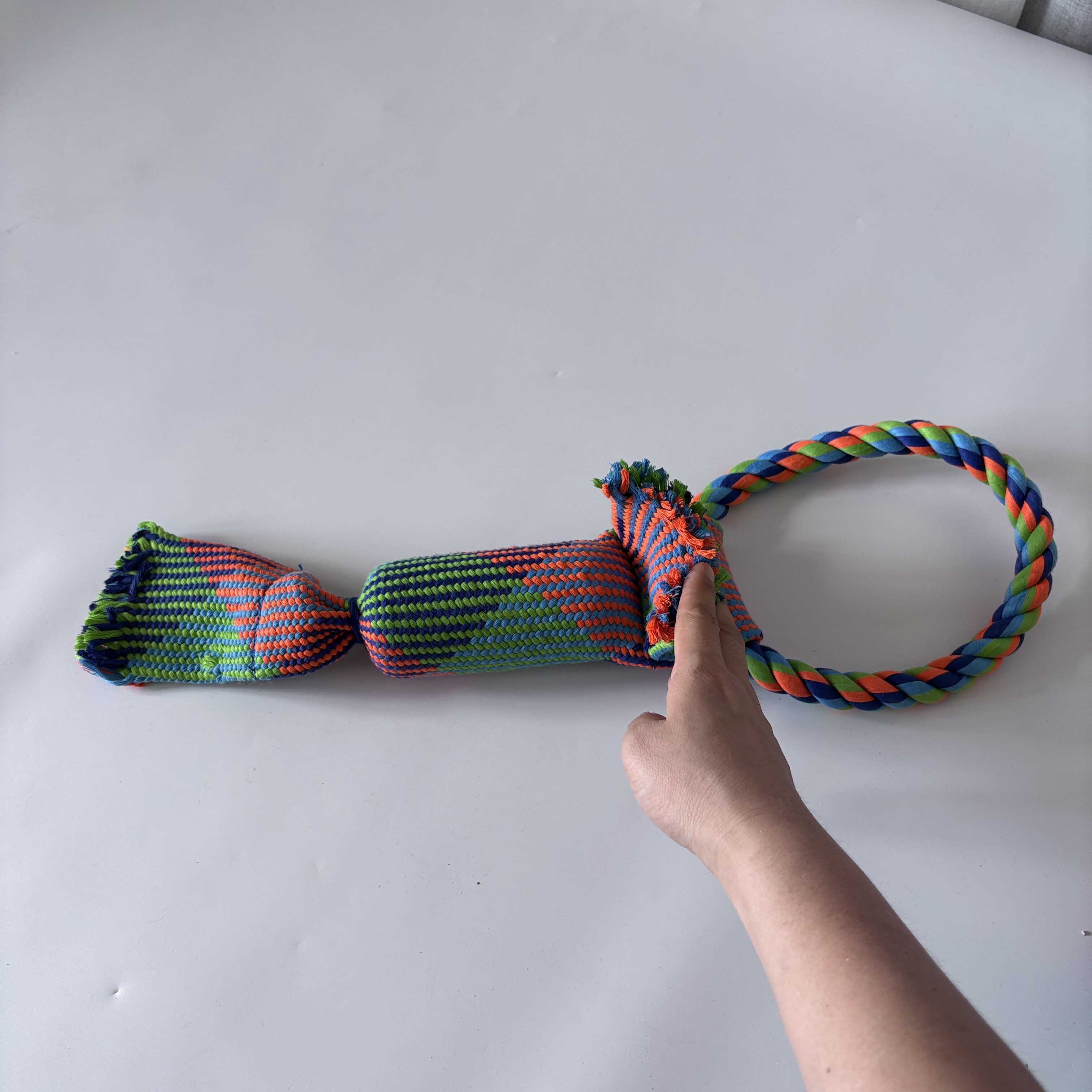 宠物拉扯 中大狗宠物互动拔河拉扯棉绳玩具