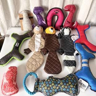 牛津布不粘毛结实发音陪伴玩具打狗棒子叫叫玩具