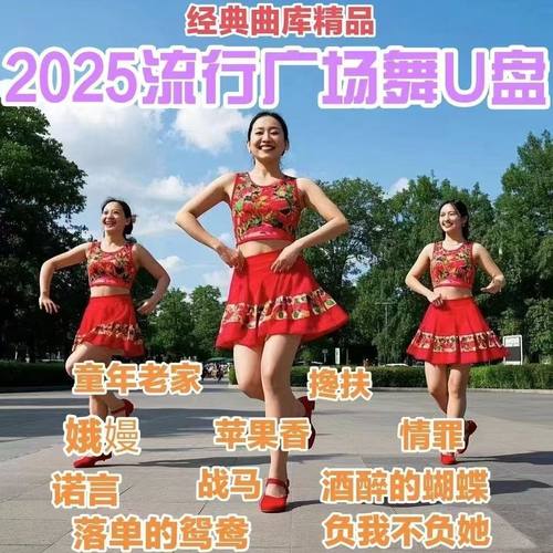 2025流行歌曲广场舞U盘热门歌曲MP3新歌舞曲音箱用广场舞音乐优盘