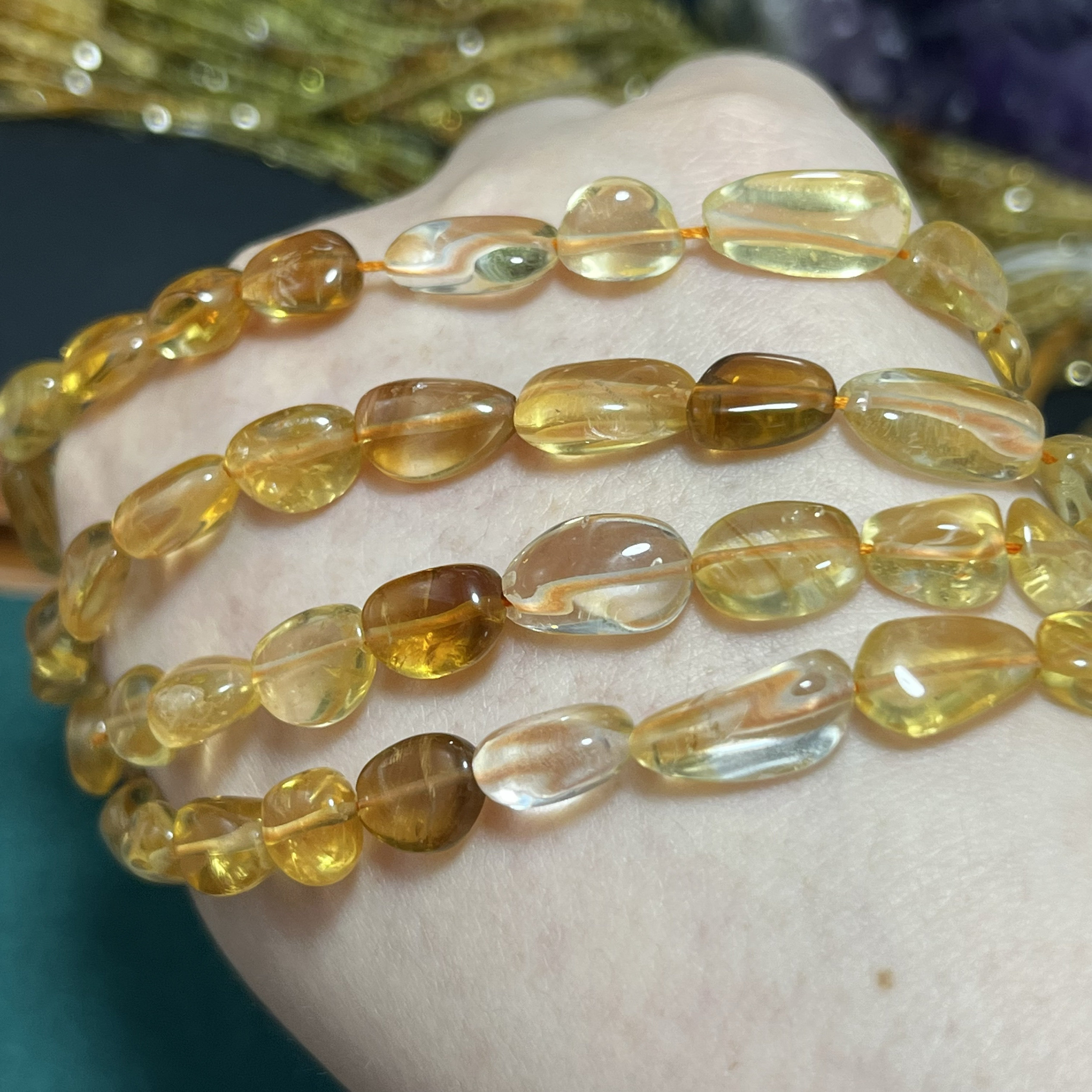 天然原矿约7*11mm黄水晶随型散珠半成品Diy项链手链配珠支持鉴定,饰品/流行首饰/时尚饰品新,奇石,淘宝优惠券,粉丝福利购,淘宝优惠卷