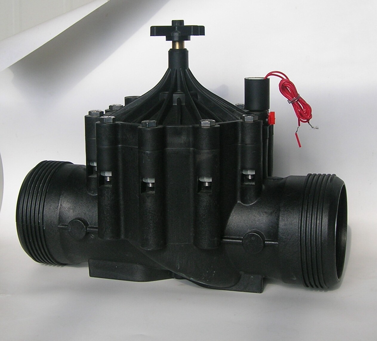 大田智能精准节水灌溉系统用大口径灌溉电磁阀4寸内螺纹法兰连接