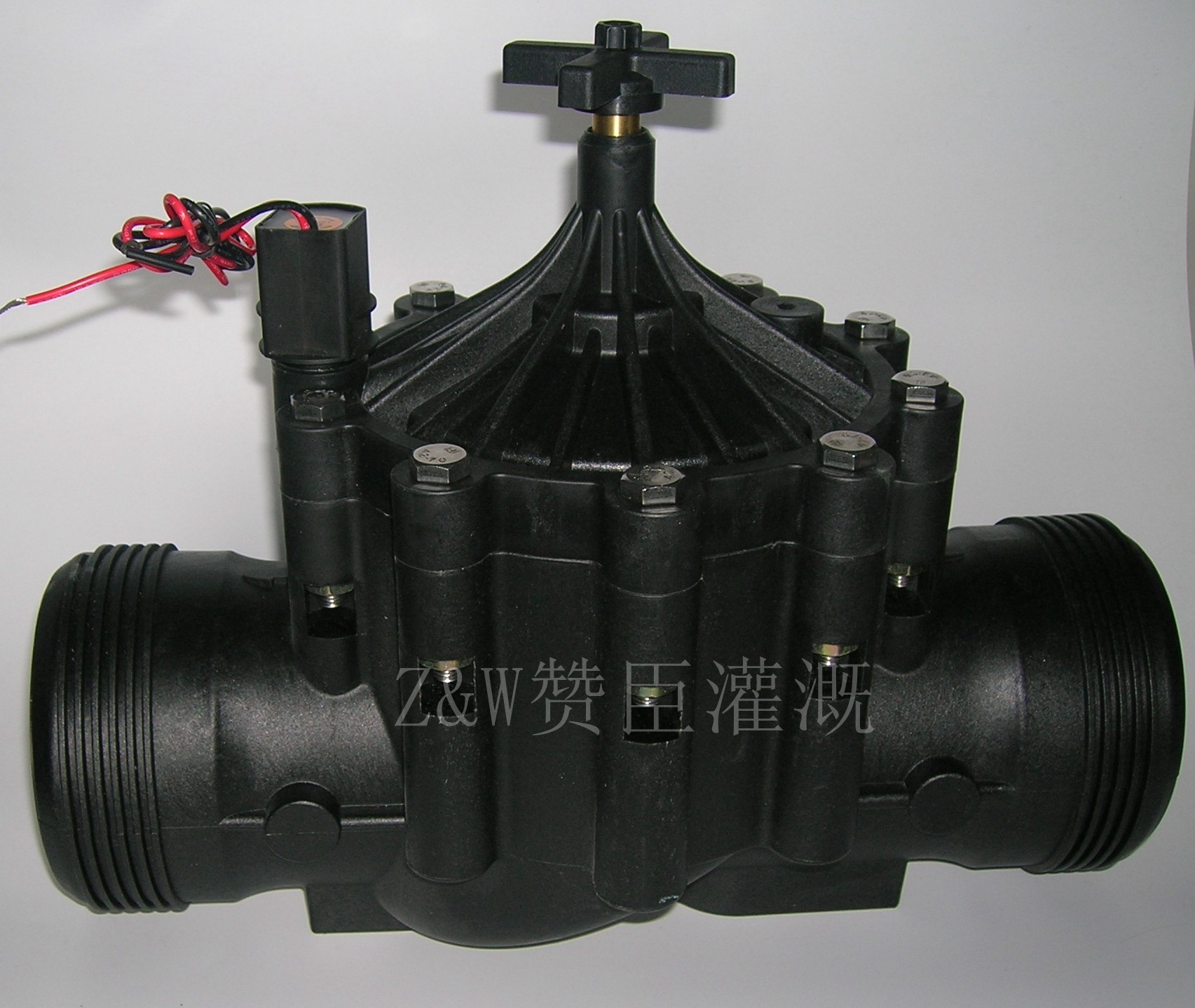 新疆大田智能可远程灌溉系统专用灌溉电磁阀大流量低功耗DN100