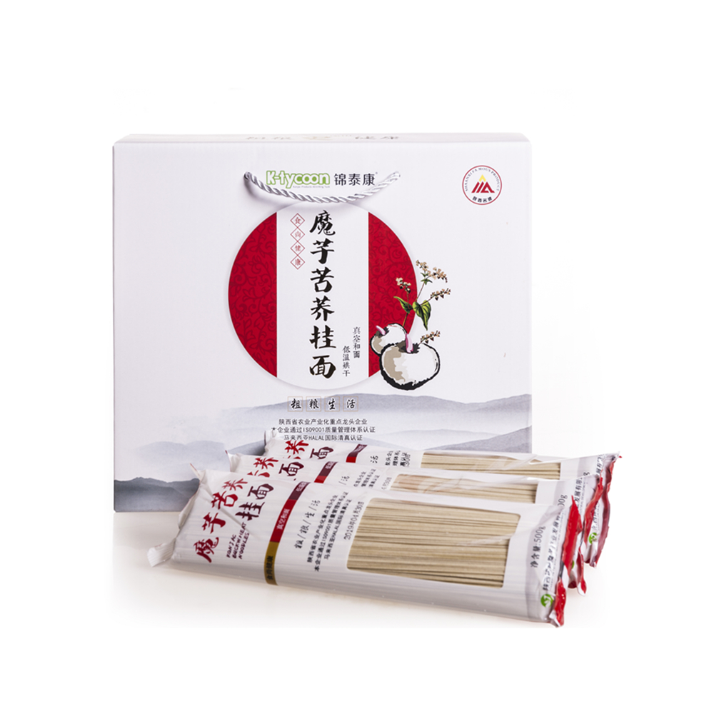 锦泰康魔芋苦荞挂面500g*8袋