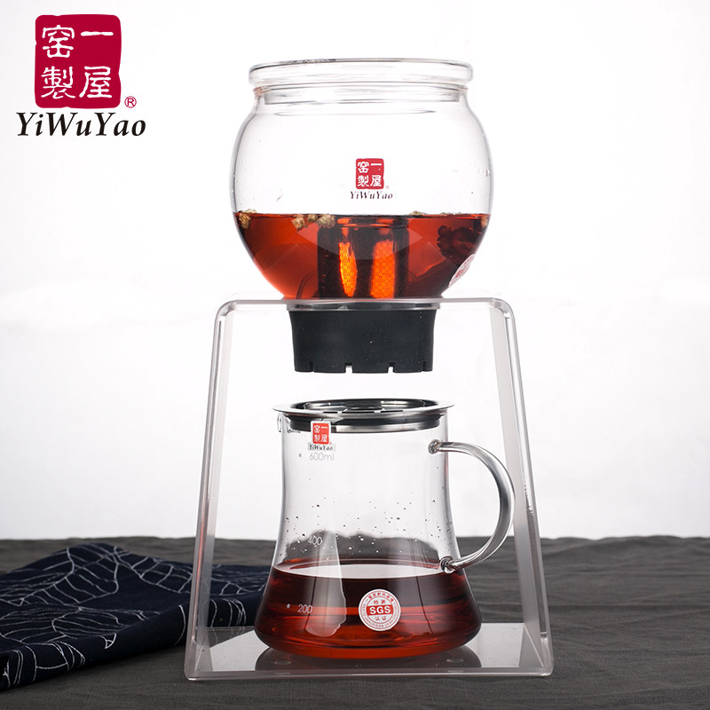 一屋窑耐热玻璃简约泡茶咖啡壶